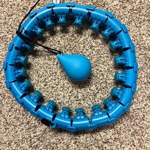 Blue Weighted Hula Hoop